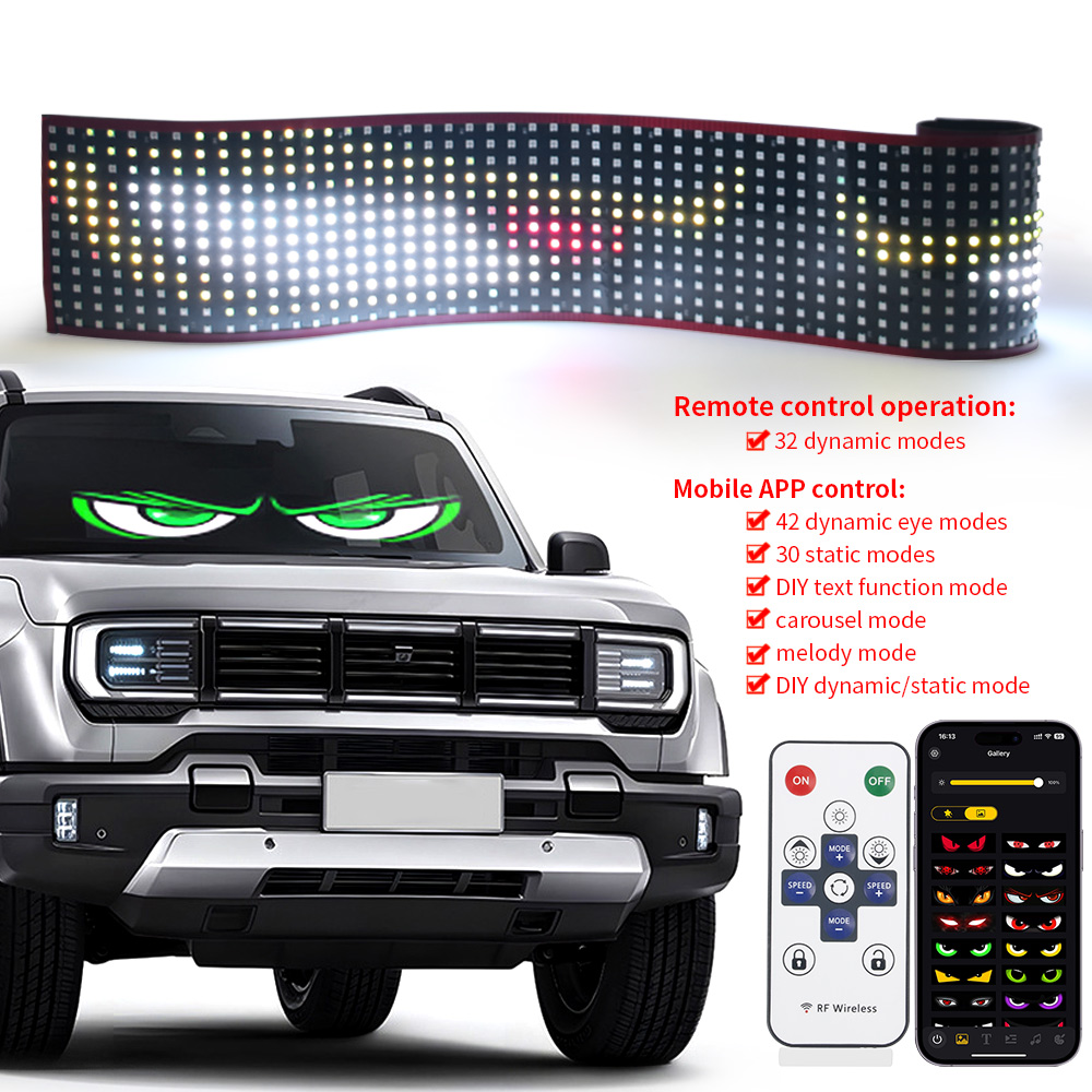 Truck Devil Eyes LED Light APP - Custom Map Poster avaliação e preço