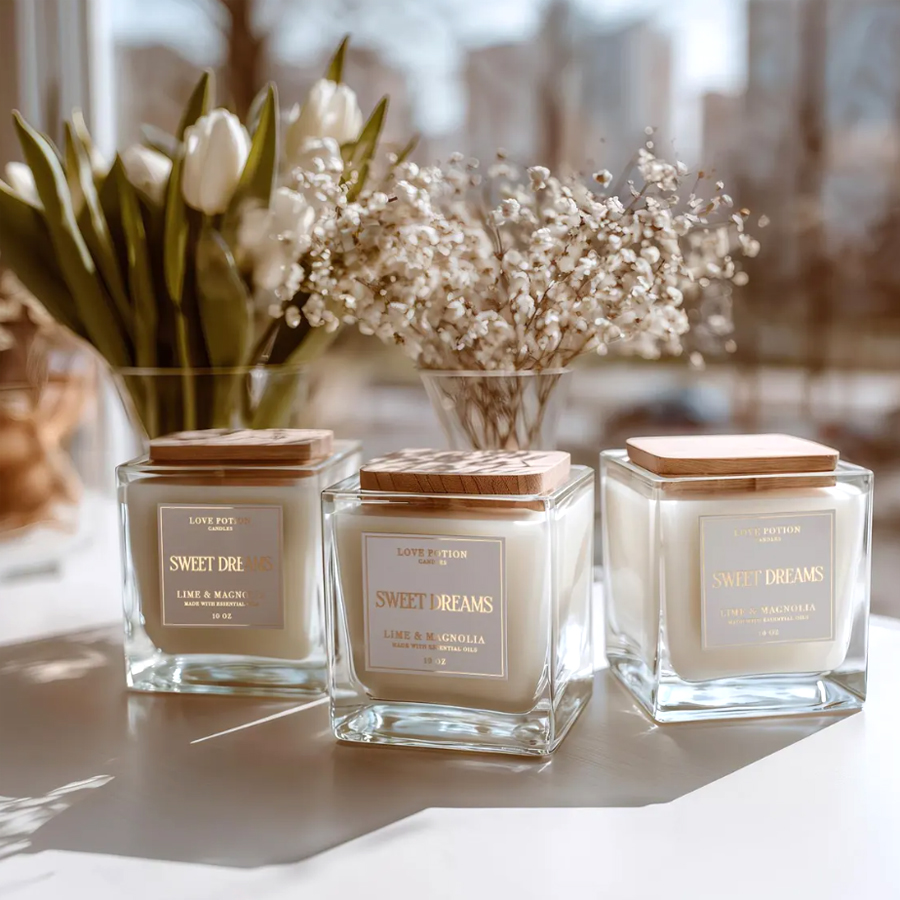 50PCS Personalized Candle Labe - Personalised Candle Label avaliação e preço