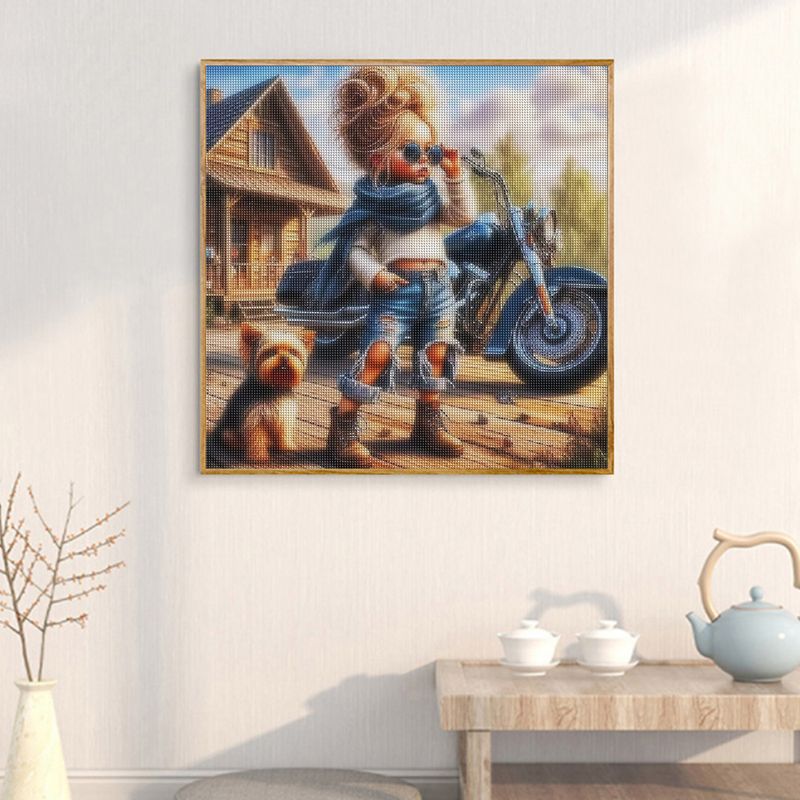 1pc frameless   Full Square Di - Photo Mosaic Print avaliação e preço