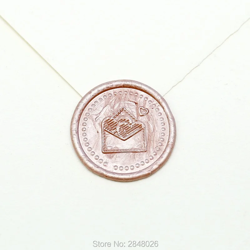 Love letter  Wax Seal Stamp,En - Wax Seal Letter Kit avaliação e preço