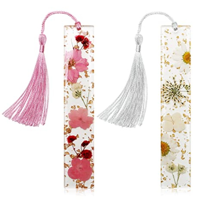 Bookmarks for Women, Book Mark - Dried Flower Bookmark avaliação e preço