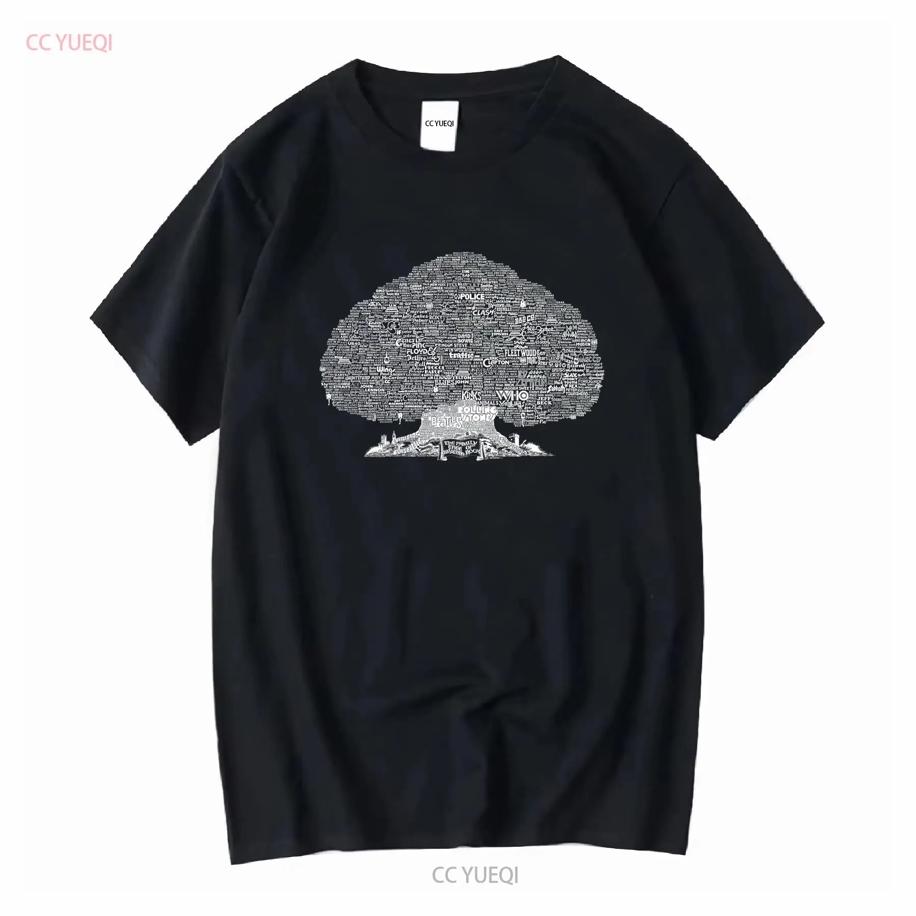 Family Tree Of British Rock T  - Family Tree Print avaliação e preço