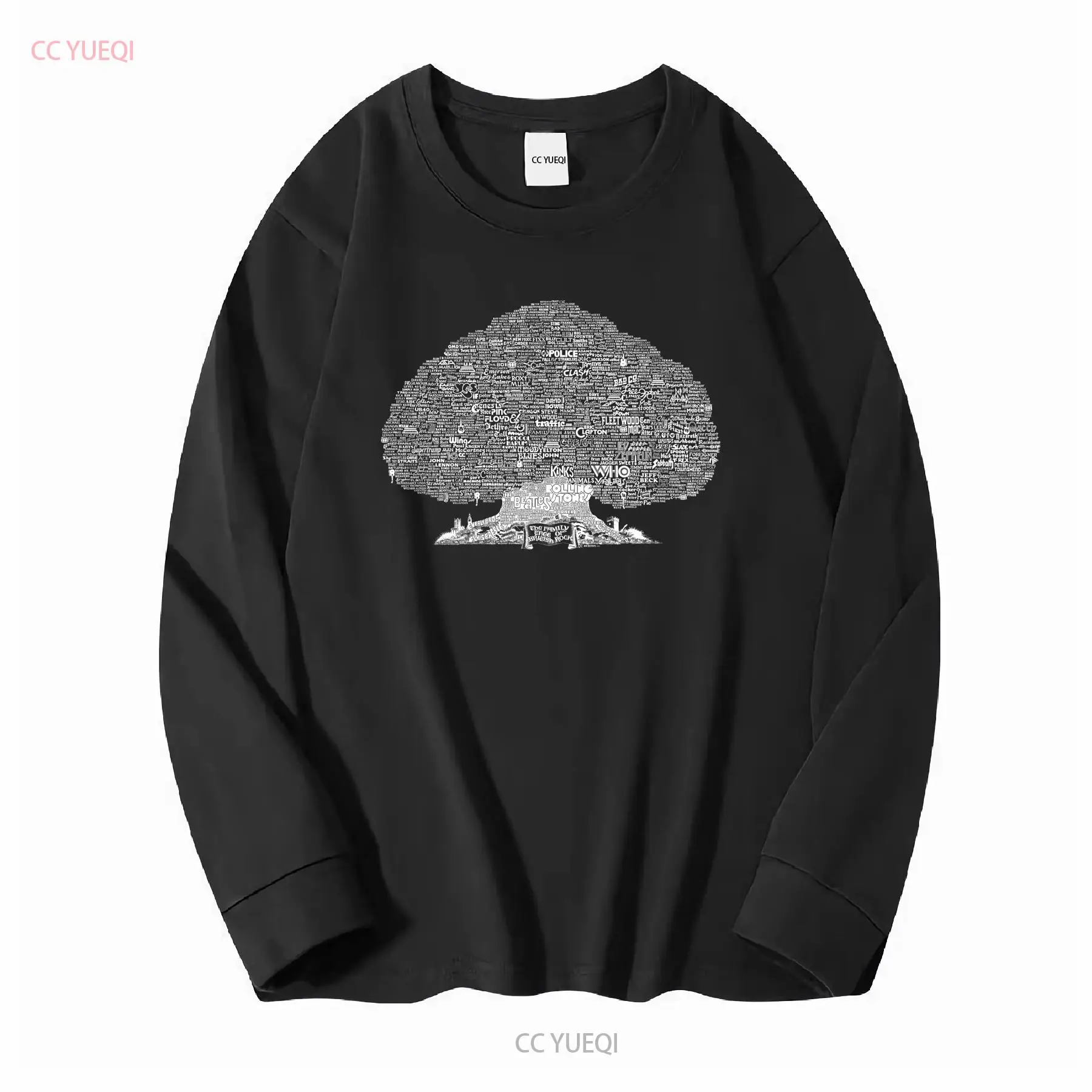 Family Tree Of British Rock T  - Family Tree Print avaliação e preço