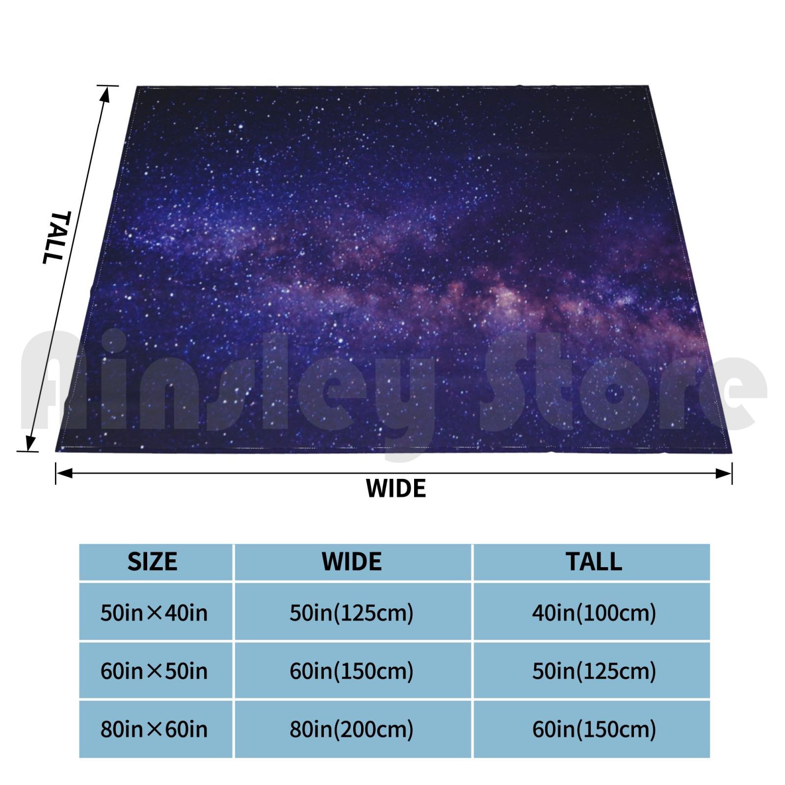 Solar System-Night Sky Blanket - Custom Night Sky avaliação e preço